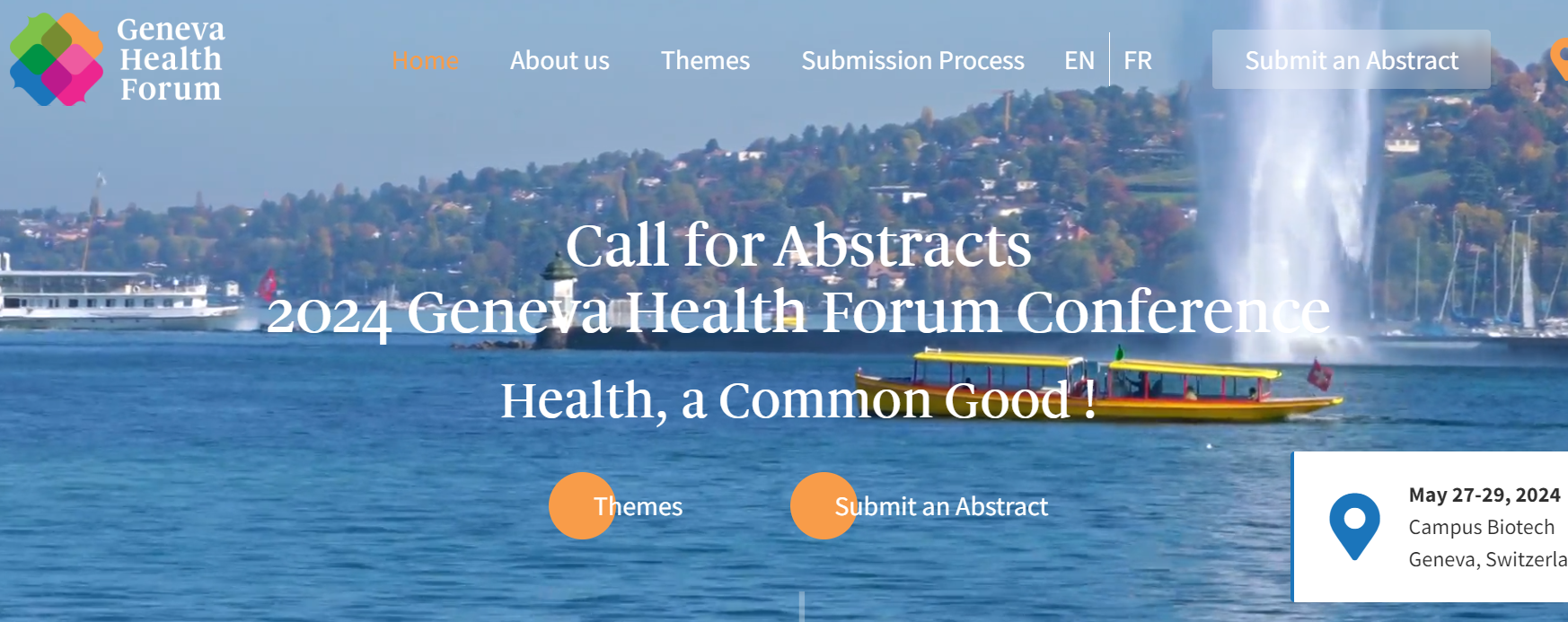 Geneva Health Forum 2024 Conference: Call for Abstracts Now Open!